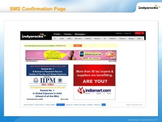 SMS Confirmation Page 