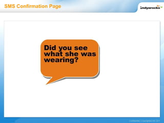 SMS Confirmation Page 