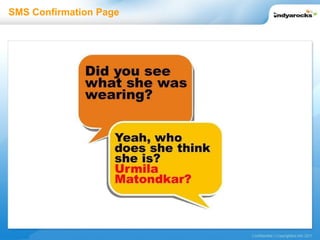 SMS Confirmation Page 