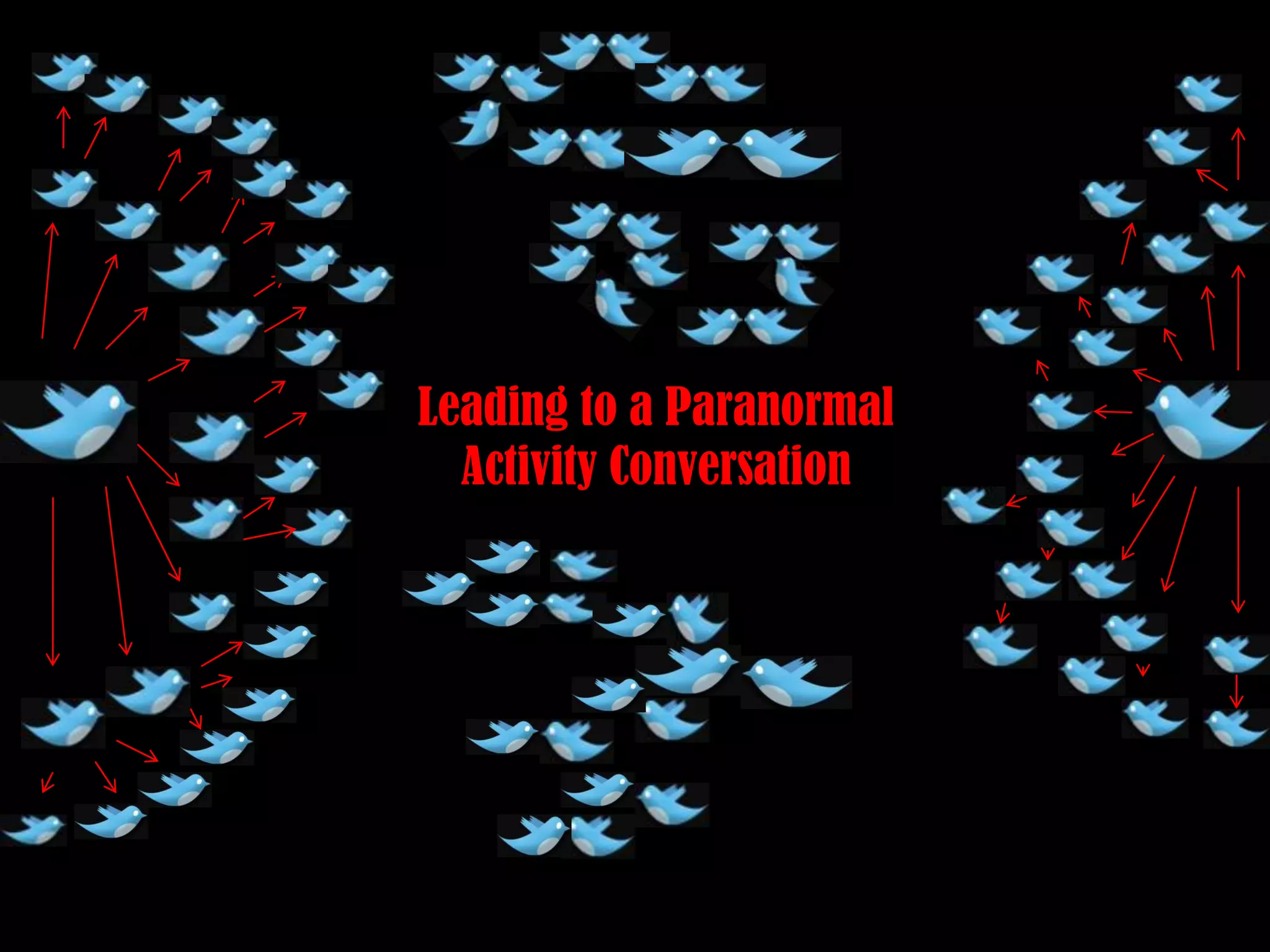 Leading to a Paranormal Activity Conversation