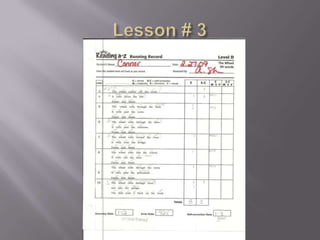 Lesson # 3