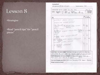 Journal Writing – Did not relate this to familiar reading.