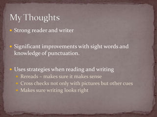 Did not use strategies