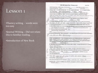 Began writing sentences