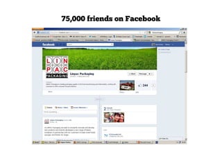 75,000 friends on Facebook