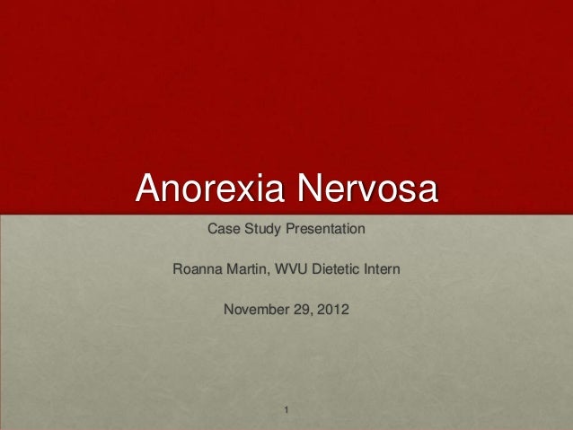 Case Study April Anorexia Nervosa