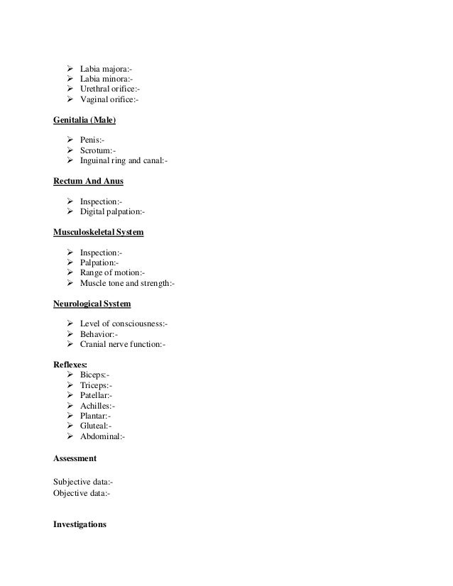 Case Study Format