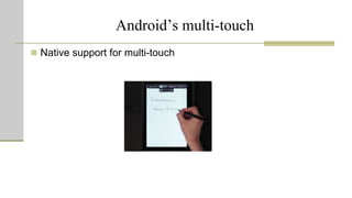 Touch Technology: MIS Case study | PPTX