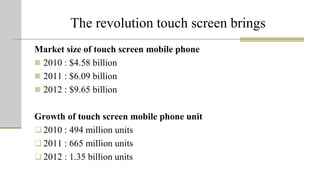 Touch Technology: MIS Case study | PPTX