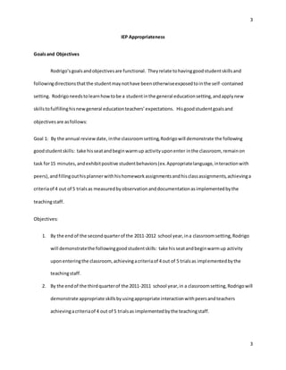 Case study student with autism picture