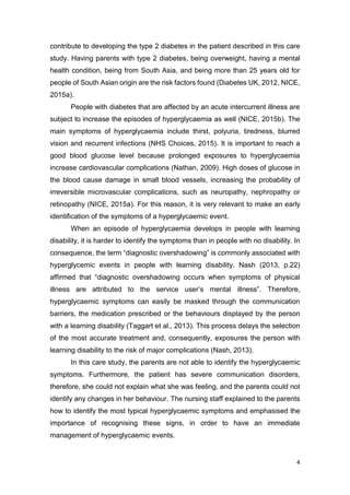 Management of type 2 diabetes in a person with learning disability | PDF