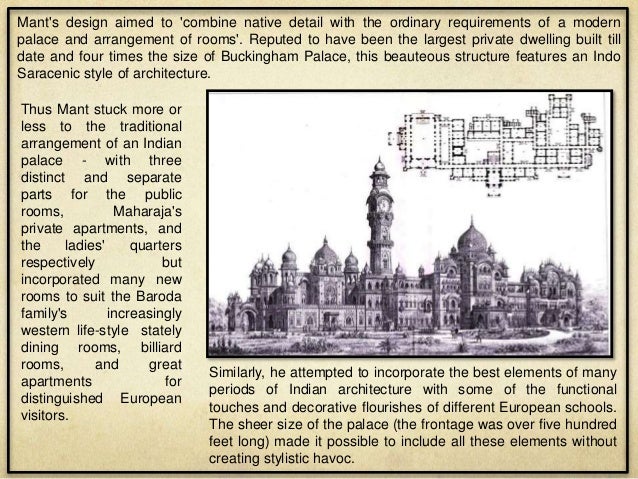 Architectural Case Study Laxmi Vilas Palace Vadodra Gujrat