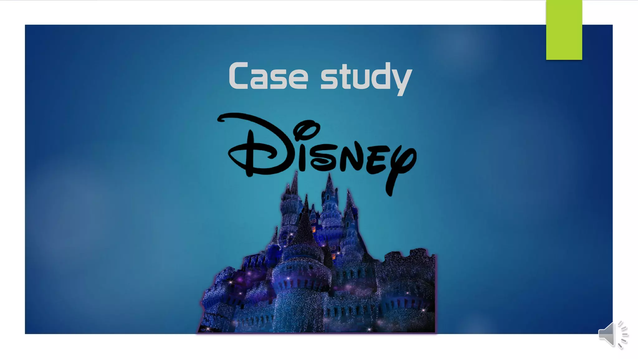 Disney Case study PPT