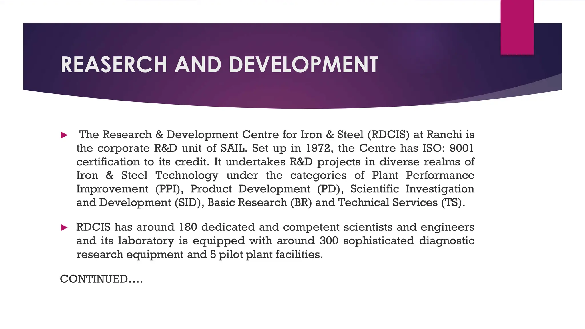 Sail Rdcis Image Case Study on SAIL Rourkela Steel Plant | PDF