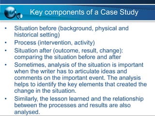 Case Studys and lesson of how to do case | PDF