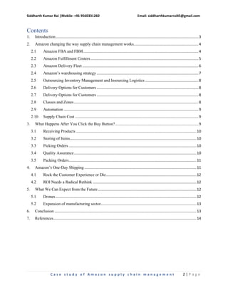 Case Study- A case study of Amazon on its supply chain management.pdf
