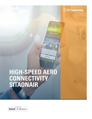 HIGH-SPEED AERO
CONNECTIVITY
SITAONAIR
 