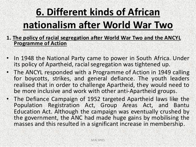 essay question on afrikaner nationalism