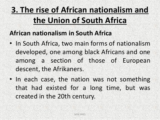 history african nationalism essay