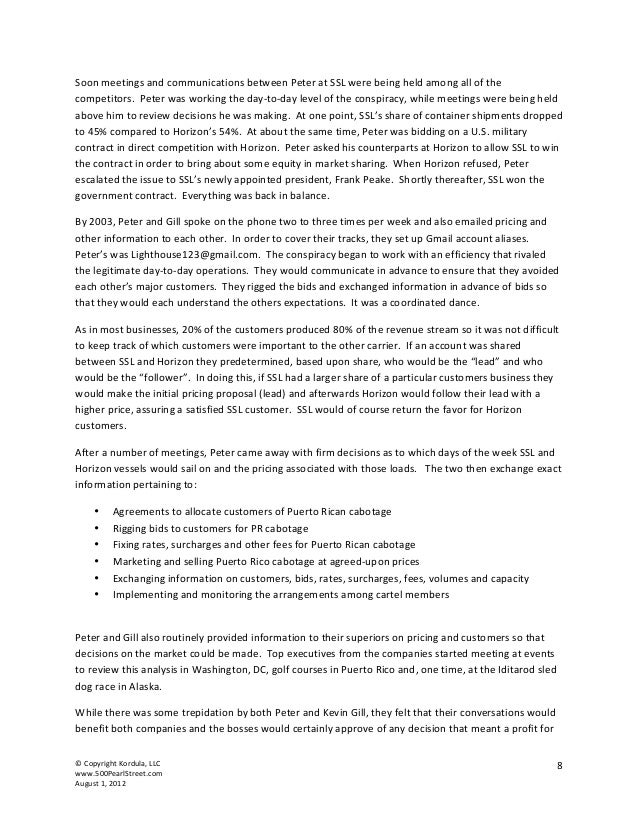 Current antitrust cases image