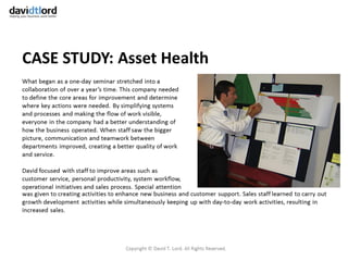 Case Study - Asset Health