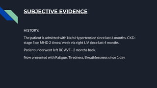 Case study chronic kidney disease stage v on mhd | PDF