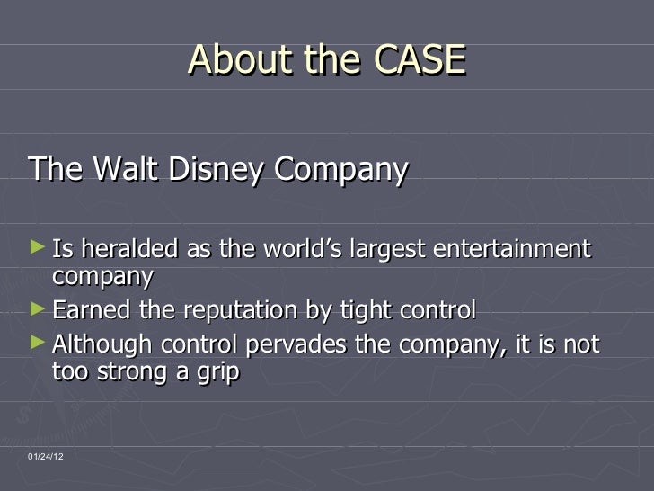 Case study disney