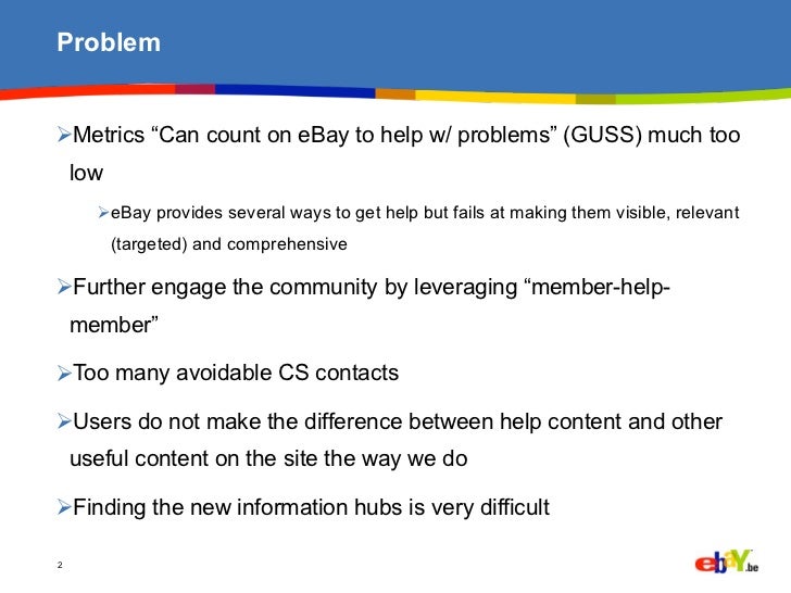 Ebay case study answers