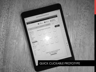THE SOLUTION
Design  a  household  calendar  app  that  enables  
Deepa  and  Sam  to  co-­‐‑ordinate  tasks  easily.	

	
	

QUICK CLICKABLE PROTOTYPE

 