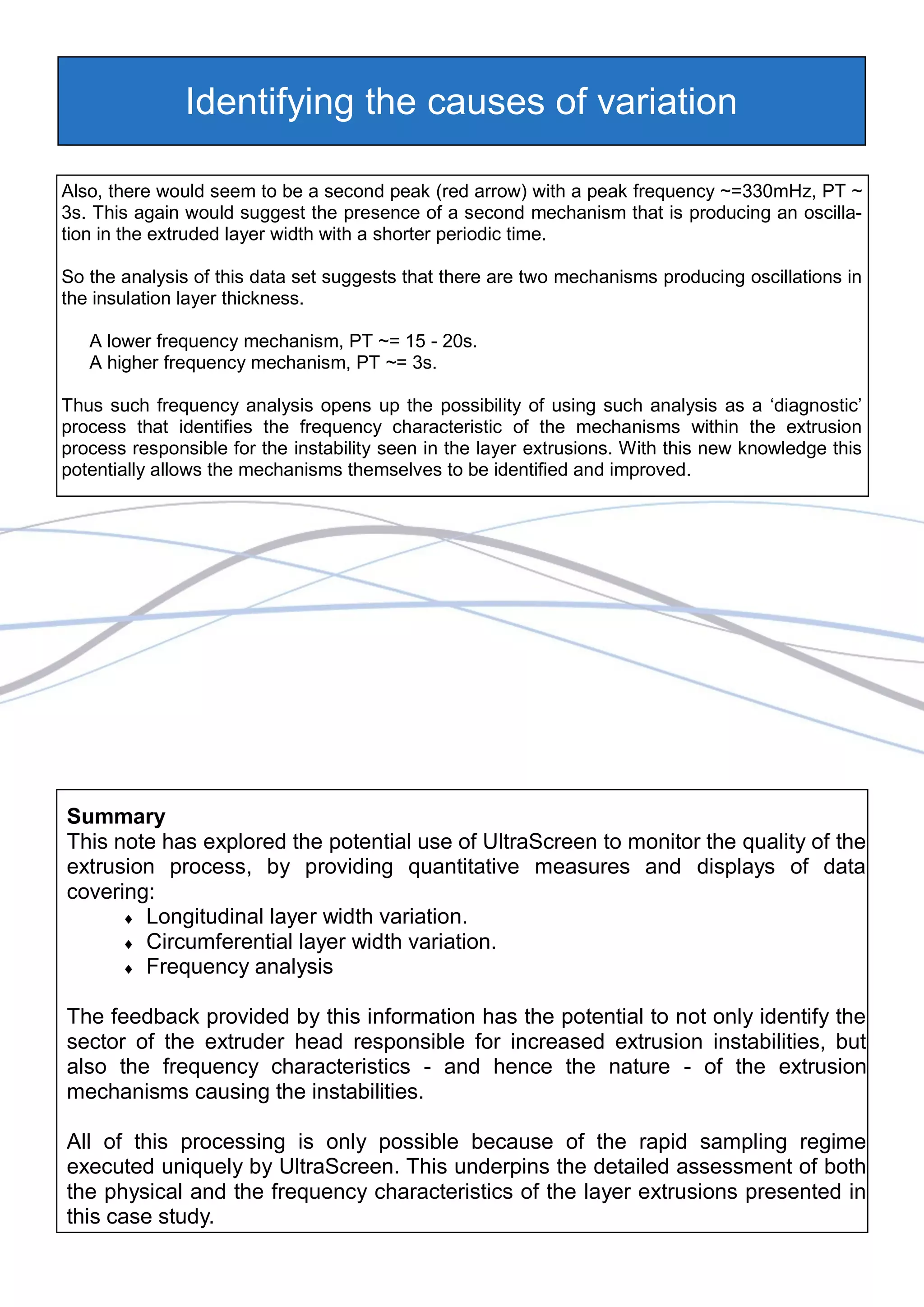 Case study extrusion quality monitoring | PDF