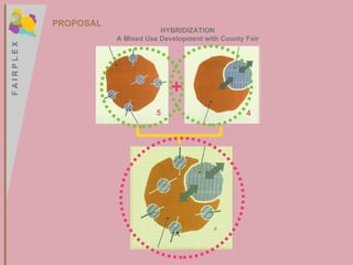 PROPOSAL + HYBRIDIZATION A Mixed Use Development with County Fair F A I R P L E X F A I R P L E X 4 5 