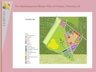F A I R P L E X F A I R P L E X The Redevelopment Master Plan of Fairplex, Pomona, CA 
