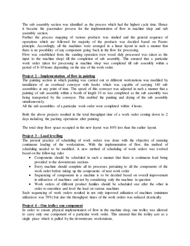 Case study of furniture industry picture