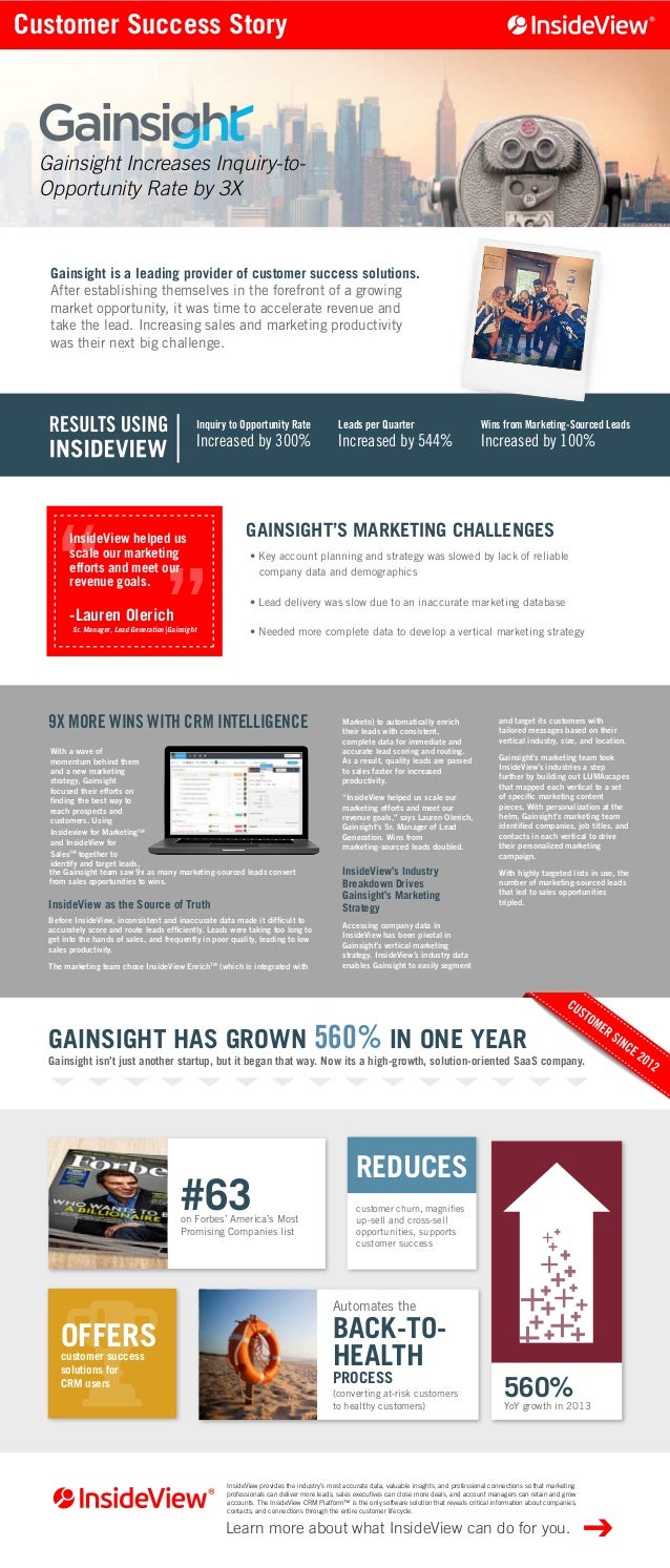 Gainsight customer success picture