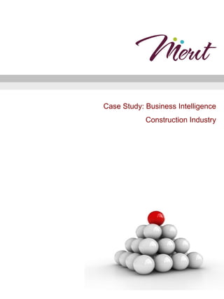 Case Study: Business Intelligence Construction Industry 