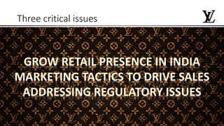 Case study - Louis Vuitton in India | PDF