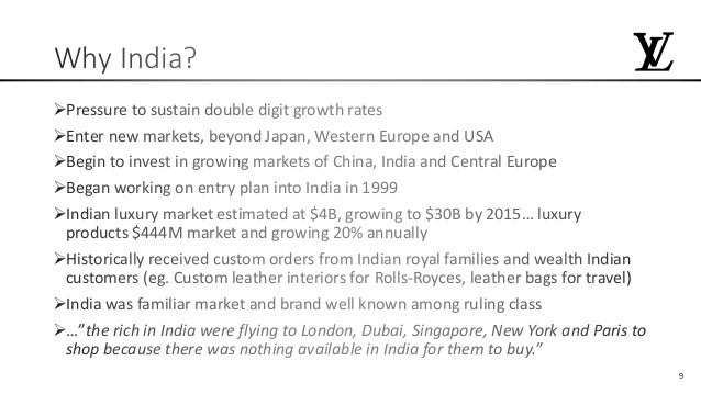 Case study - Louis Vuitton in India