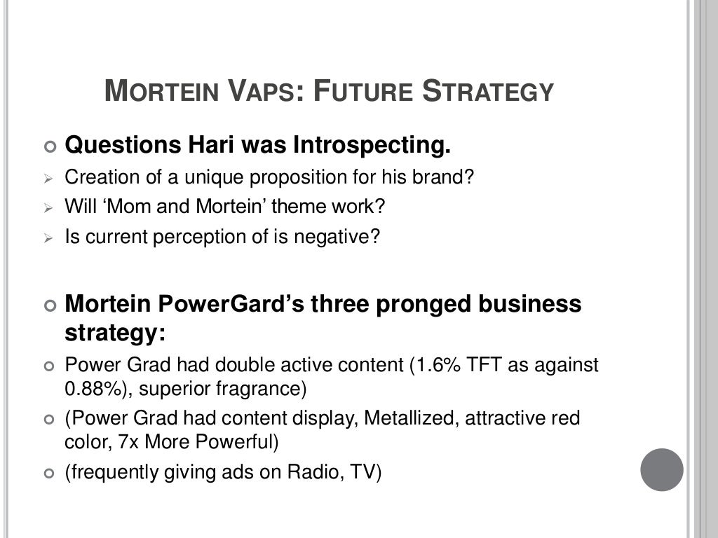 Mortein vaporizer case study 08 picture