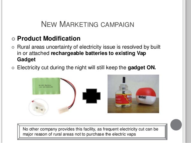 Mortein vaporizer case study picture