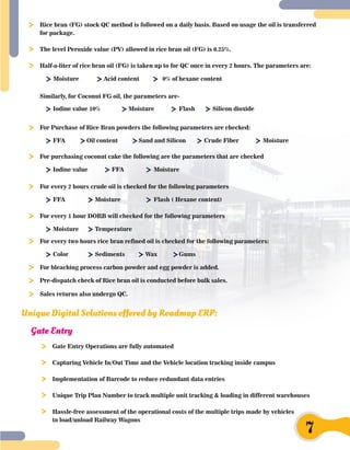 Case study Oil manufacturing | PDF