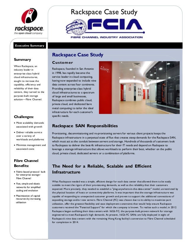 Rackspace Case Study