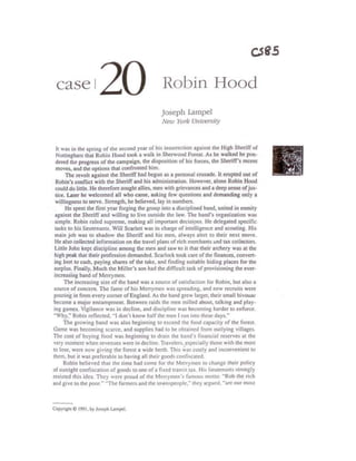 Case study   robin hood on 25.04.2014