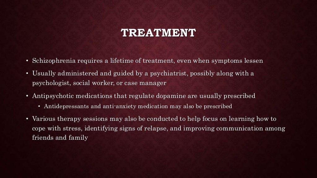 Case Study Schizophrenia