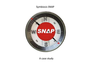 Symbiosis SNAP

A case study

 