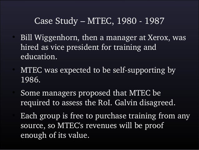 case study on training case study on training