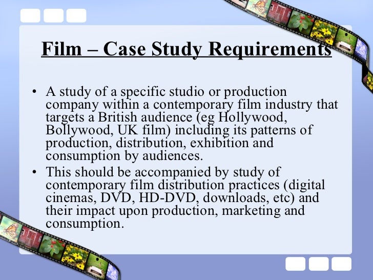 Case study working title films