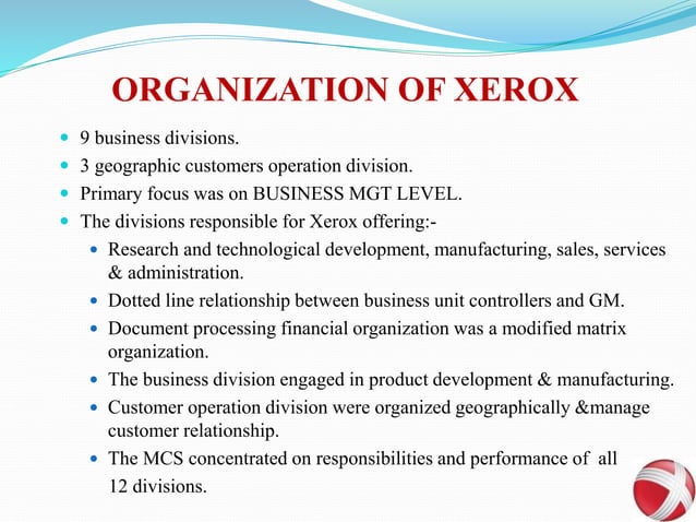 xerox case study ppt