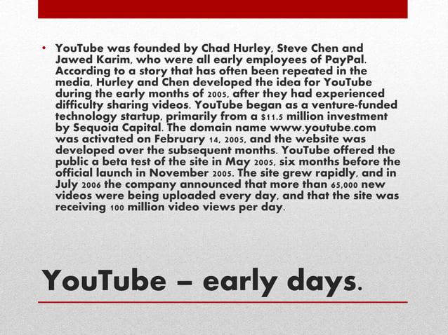 case study of youtube