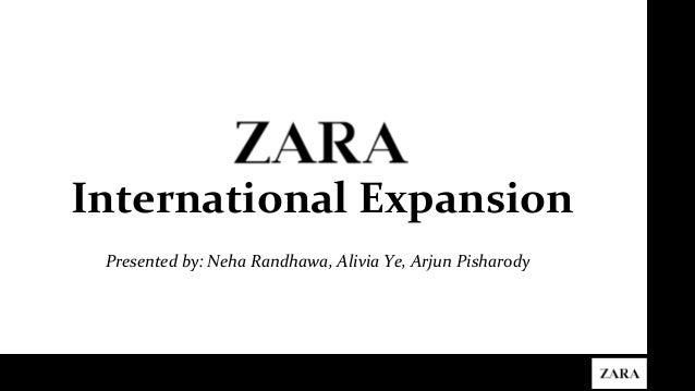 Case study - Zara International Retail 