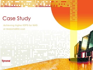 0
©2011 Quest Software, Inc. All rights reserved.
Case Study:
Achieving higher IOPS for
NAS at reasonable cost
 